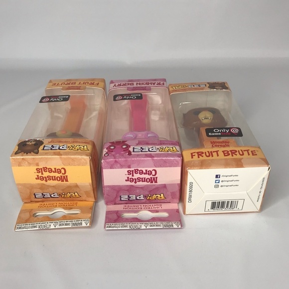 Funko‎ Pop Pez Franken Berry Fruit Brute Lot of 3 - Picture 7 of 13